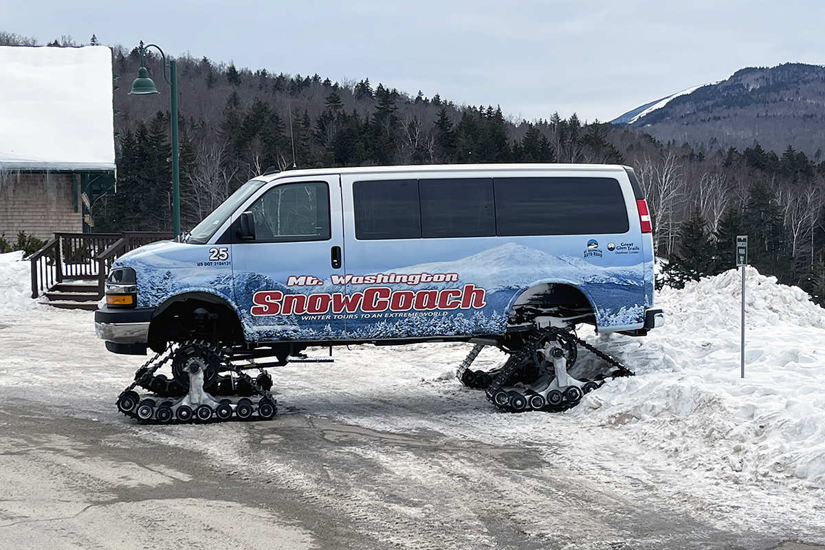 Eagle Mountain House | Winter Adventures | Mount Washington Snow Coach